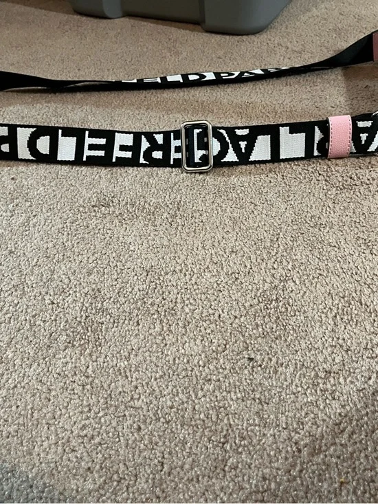 Karl Lagerfeld Paris Pink Charm Crossbody NWT $198 MSRP - Picture 7 of 15